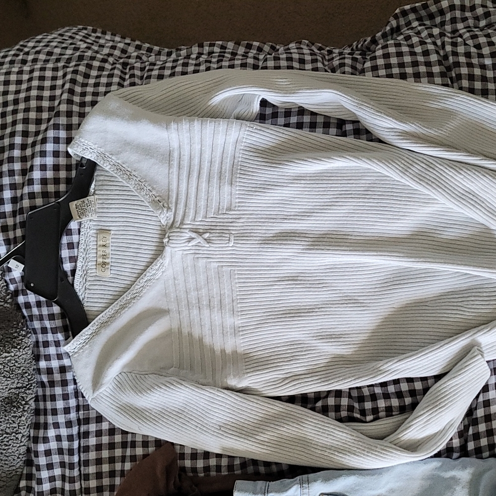 White sweater